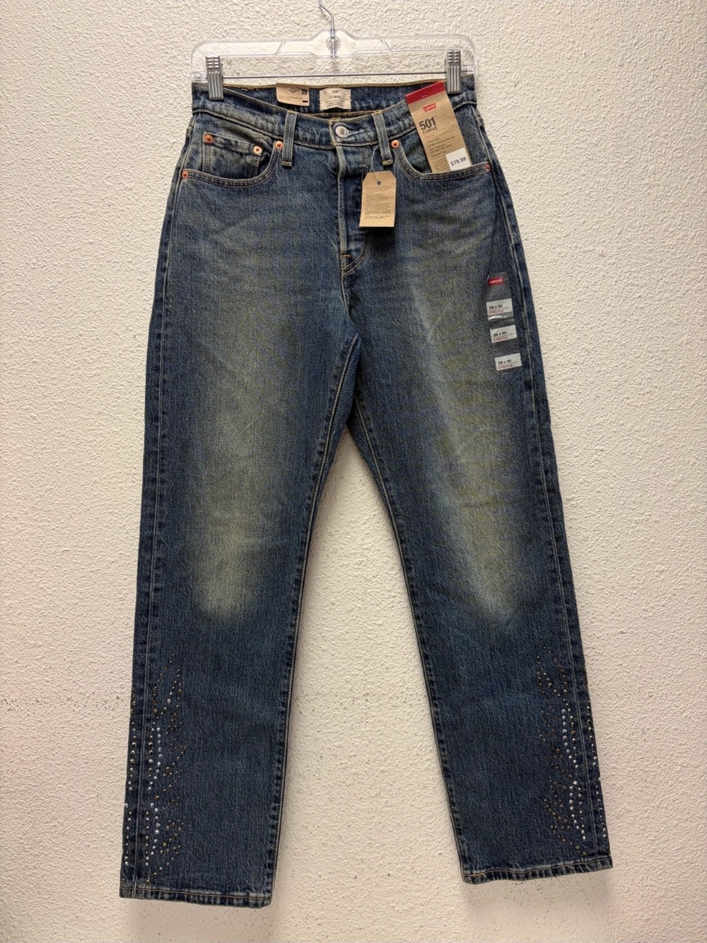 Levi's Women's Straight Leg Jeans Size 28x30 #600